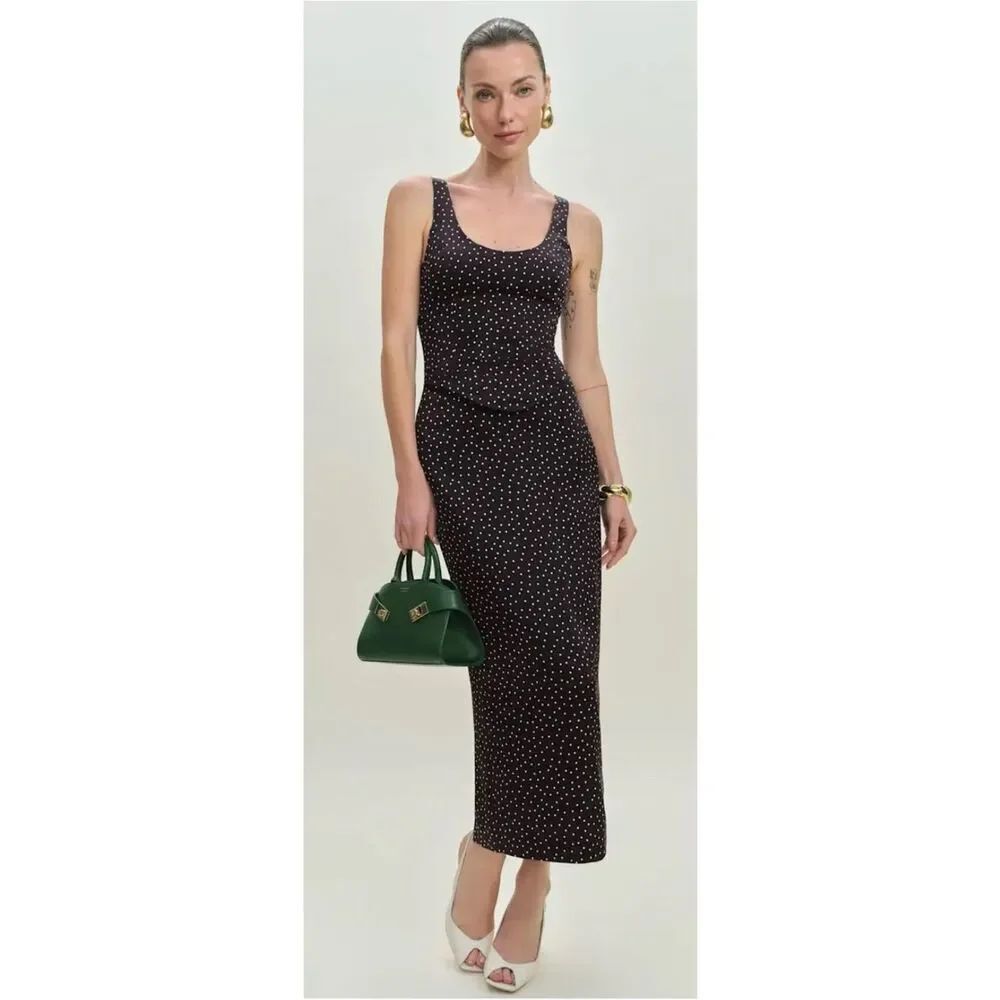 Reformation
Elina Satin Corset Dress in Selene Size 10 ~ New With Tags